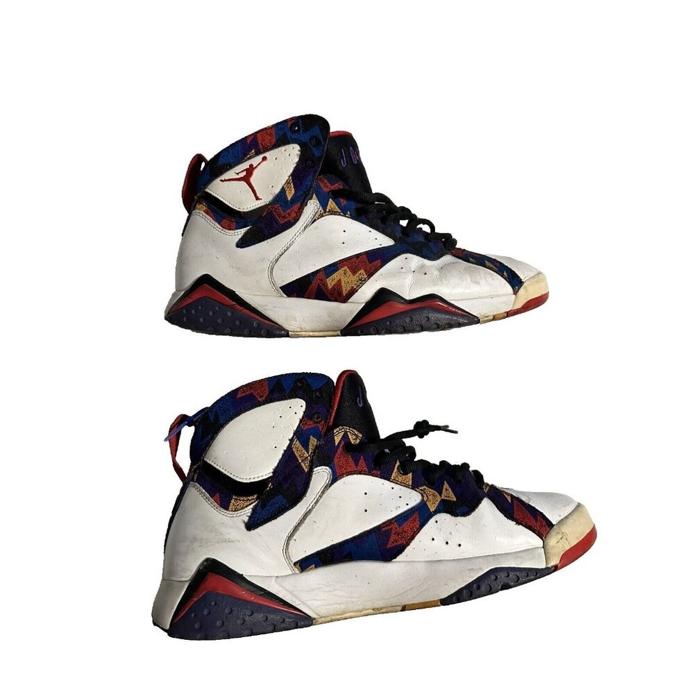 Nike Men's Air Jordan 7 'Nothing But Net' size 12 | 304775-142 |‎ GOOD Condition